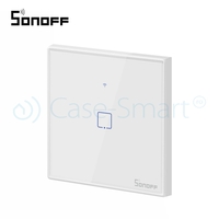 Intrerupator simplu cu touch Sonoff T2EU1C, Wi-Fi + RF, Control de pe telefonul mobil