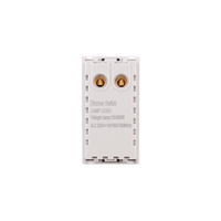 Modul Intrerupator Mecanic cu Variator 1M LUXION, Standard Italian, gri