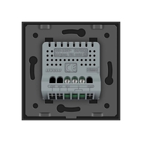 Intrerupator Simplu cu Variator si Touch LIVOLO din Sticla - Protocol ZigBee EC, negru