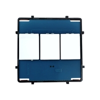 Modul Intrerupator Triplu din Silicon cu Touch LUXION