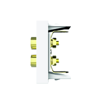 Priza cu mufa pentru redare sunet Livolo, alb