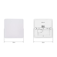 Plafoniera inteligenta LED Tellur, Wi-Fi, 24 W, Patrata, Lumina ajustabila
