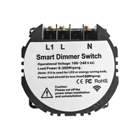 Modul Intrerupator Simplu cu Variator + RF433 cu Touch LUXION