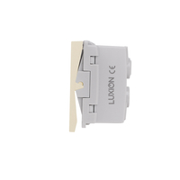 Modul Intrerupator Simplu Cap-Scara Mecanic 3M LUXION, Standard Italian, auriu
