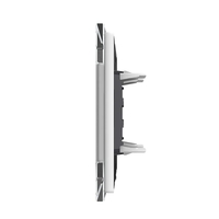 Ceas Mecanic Livolo cu Rama din Sticla Securizata, alb