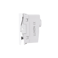 Modul Buton Revenire Mecanic (Sonerie) 1M LUXION, Standard Italian, alb