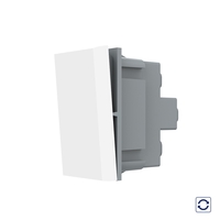 Modul Intrerupator Simplu Mecanic cu Reset LIVOLO - Serie Noua, alb