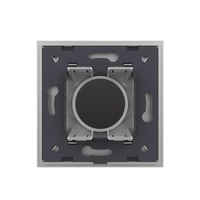 Ceas Mecanic Livolo cu Rama din Sticla Securizata, gri