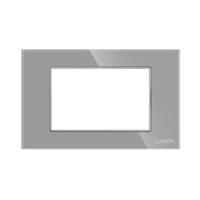 Rama din Sticla Securizata cu Suport 3M LUXION, Standard Italian, gri