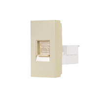Modul Priza Telefon 1M LUXION, Standard Italian, auriu