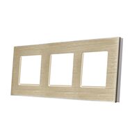 Rama Tripla din Aluminiu LUXION, auriu