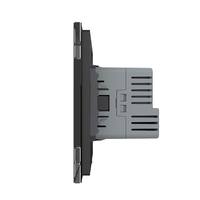 Priza Schuko + USB-C LIVOLO, Standard German - Serie Noua, negru