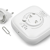 Senzor detector de gaz natural comprimat Shelly Gas CNG, Wireless, Alarma 70 dB, Notificari aplicatie