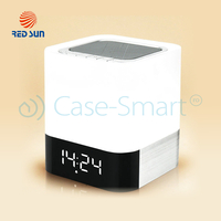Boxa portabila si lampa Red Sun DY-28 cu touch, ceas alarma si Bluetooth