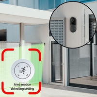 Videointerfon Tellur, Rezolutie 1080P, Infrarosu 130°, Wi-Fi, Slot microSD