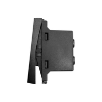 Modul Intrerupator Simplu Cap Scara Mecanic 1M LUXION, negru