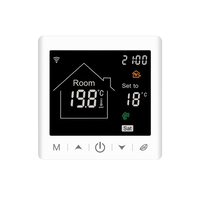 Termostat Wi-Fi BeOk pentru centrala termica pe gaz si incalzire in pardoseala