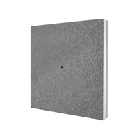 Panou Intrerupator Simplu cu Touch din Marmura LUXION, gri