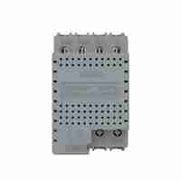 Modul intrerupator triplu cu touch Livolo standard Italian, Serie noua, alb