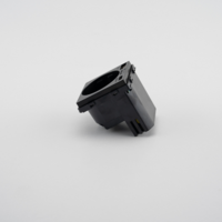 Modul Priza Simpla + USB-A + USB-C LUXION, negru