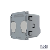 Modul Intrerupator Dublu cu Revenire, Contact Uscat si 12/24V cu Touch LIVOLO - Serie Noua