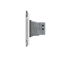 Priza simpla cu USB Livolo standard italian, alb