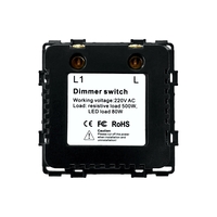 Modul Intrerupator Mecanic cu Variator LUXION, gri