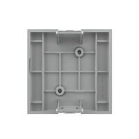 Priza Blank / Goala LIVOLO, 2 Module - Serie Noua, gri