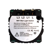 Modul Intrerupator Simplu cu Wi-Fi + RF433 cu Touch LUXION