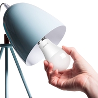 Bec Smart LED RGB, BlitzWolf BW-LT21, 10 W, Bulb, 900 LM, 3000K, E27, Comanda vocala