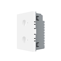 Modul Intrerupator Dublu WIFI cu Touch LIVOLO, standard italian – Serie Noua, Alb