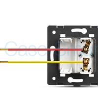 Priza cu mufa pentru redare sunet Livolo, negru