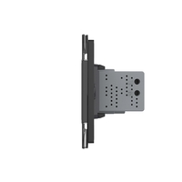 Priza simpla cu USB Livolo standard italian, negru