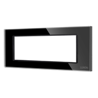 Rama din Sticla Securizata cu Suport 6M LUXION, Standard Italian, negru