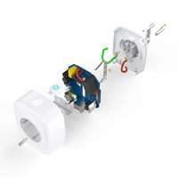 Priza inteligenta Gosund SP112, Wi-Fi, 3600W, 2 x USB, Control aplicatie, Programare, Monitorizare consum