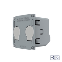 Modul Intrerupator Dublu Cap Scara / Cruce cu Variator si Touch LIVOLO - Serie Noua