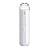 Aspirator auto Baseus Capsule Mini A2, Wireless, Putere 70 W, Timp de lucru 20 min, Incarcare Type-C, alb