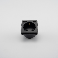 Modul Priza Simpla + USB-A + USB-C LUXION, negru