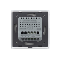 Intrerupator Simplu cu Revenire, Contact Uscat si 12/24V cu Touch LIVOLO – Serie Noua, alb