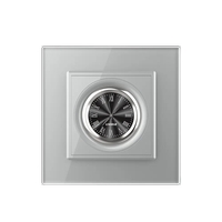 Ceas Mecanic Livolo cu Rama din Sticla Securizata, gri