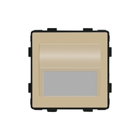 Modul Lampa de Veghe LED cu Lumina Calda LUXION, auriu