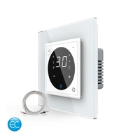 Termostat LIVOLO pentru sisteme de incalzire electrice, protocol ZigBee EC, alb