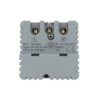 Modul Priza Schuko + USB-C LIVOLO, Standard German - Serie Noua, auriu