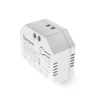 Releu Sonoff Dual R3 cu 2 canale, Programari, Wi-Fi 2.4 GHz, Contor energie