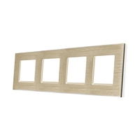 Rama Cvadrupla din Aluminiu LUXION, auriu