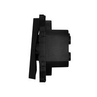 Modul Buton Sonerie Mecanic LUXION, negru