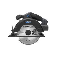 Fierastrau circular de mana cu acumulator 20V Hyundai CS20S-165, adancime max. de taiere 55 mm la 90°, panza de 165 mm, livrat fara acumulator si incarcator