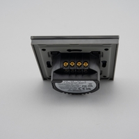 Intrerupator Triplu cu Touch din Sticla LUXION, gri