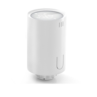 Cap termostatic inteligent pentru calorifer Meross MTS150, Control aplicatie, Wi-Fi