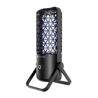 Lampa de sterilizare BlitzWolf BW-FUN4, Portabila, Ultraviolete si ozon, Baterie 700 mAh, negru